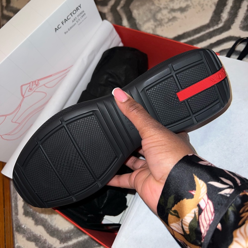 Men’s Prada American Cup Sneakers - Picture 5 of 6
